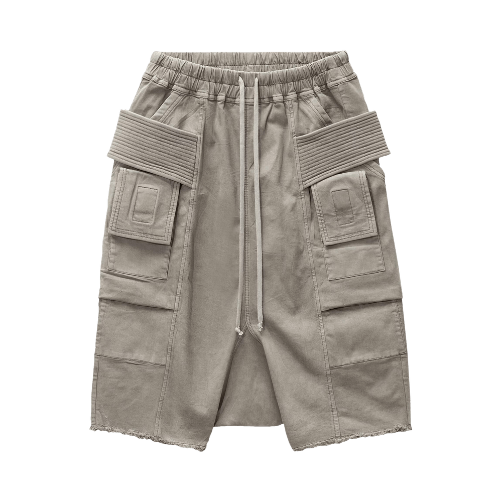 Buy Rick Owens DRKSHDW Denim Creatch Cargo Pods Shorts