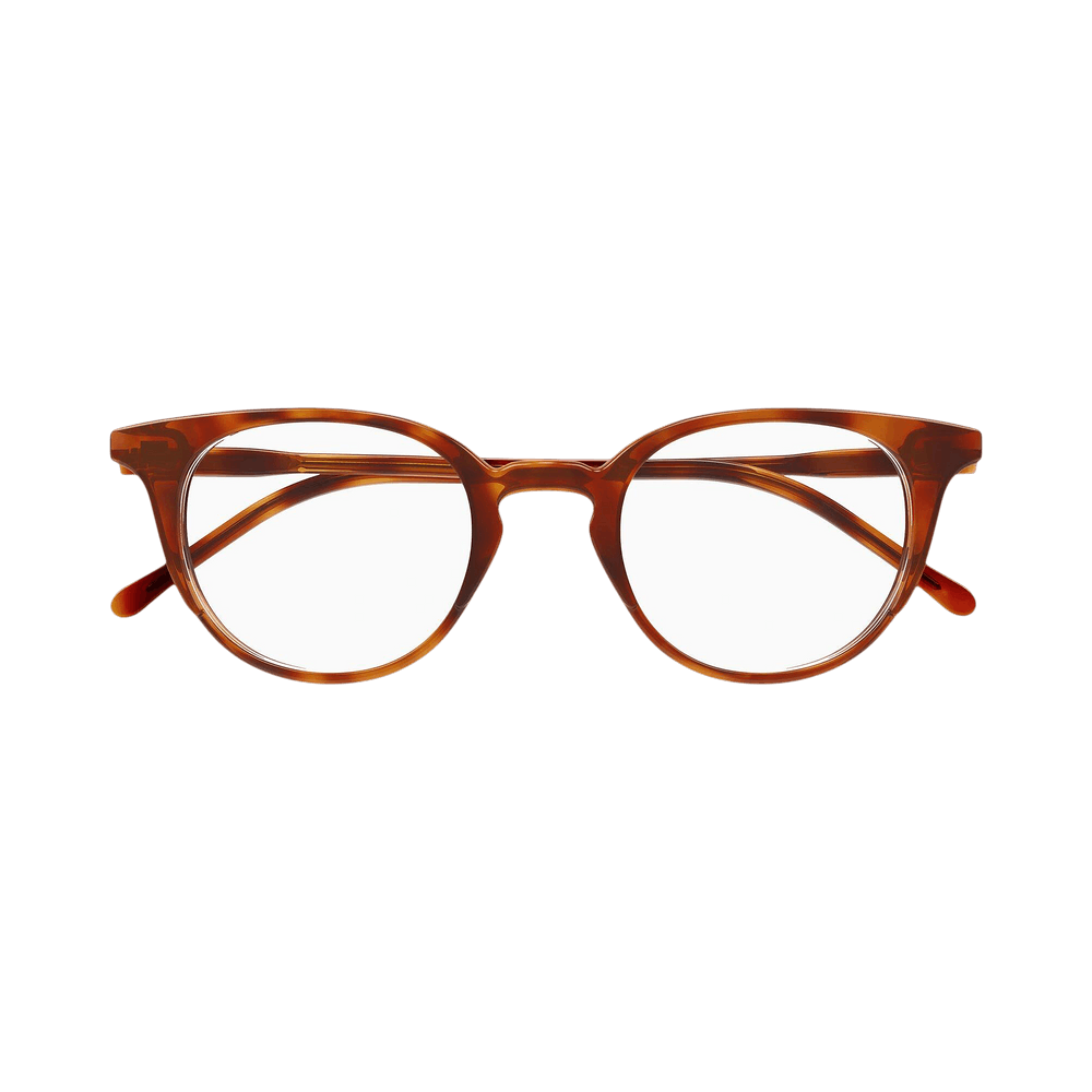 メガネ GUCCI Gucci - GG1214O - 002 havana havana transpa Gucci GG1214O 002 Havana Eyeglasses for Woman – LookerOnline