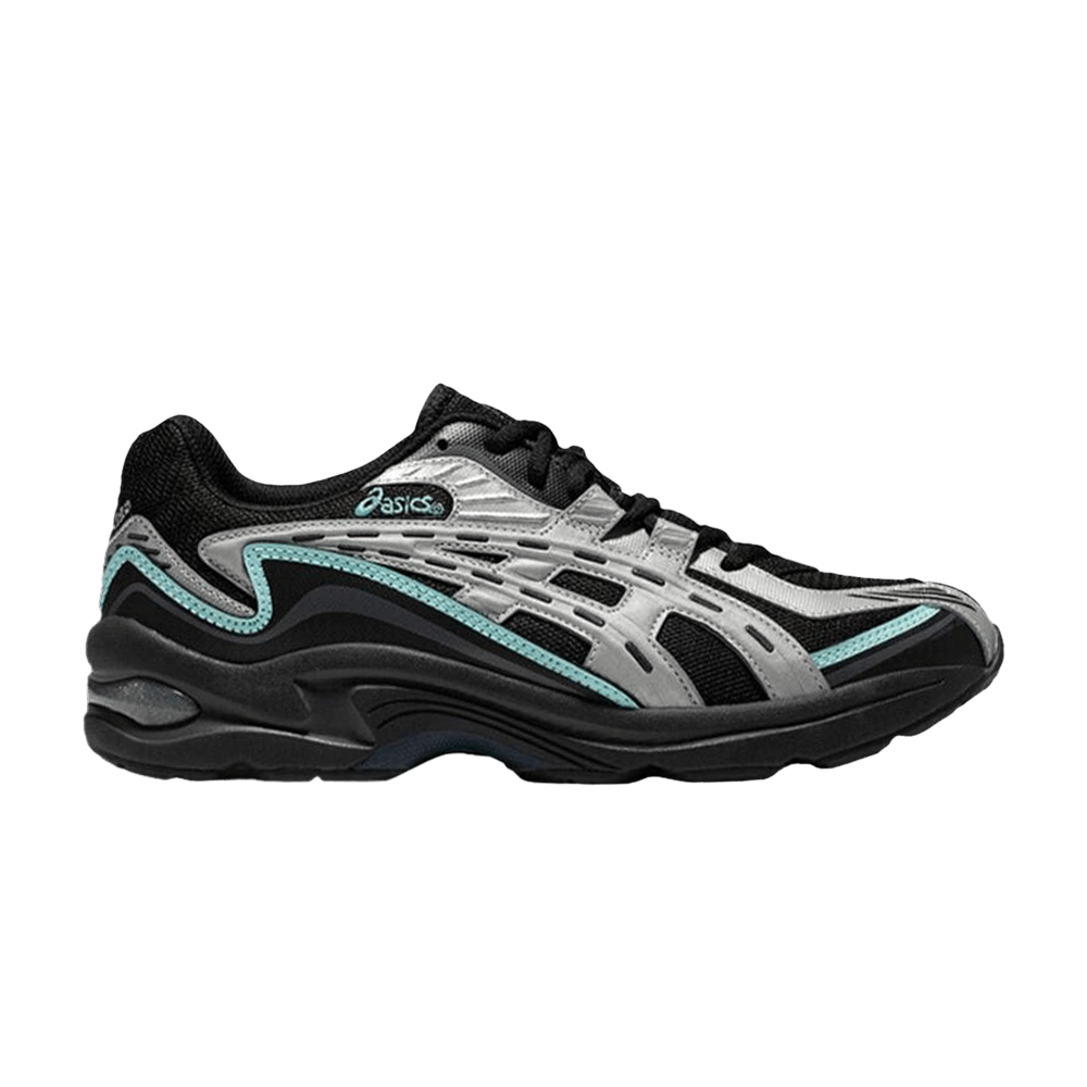 Asics Gel Preleus Black Silver Aqua Blue