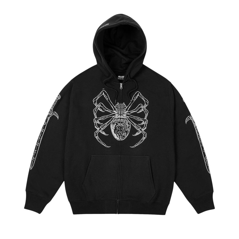 Achetez des Palace TGF Zip Hood 'Black' - P27TGFCS001 | GOAT FR