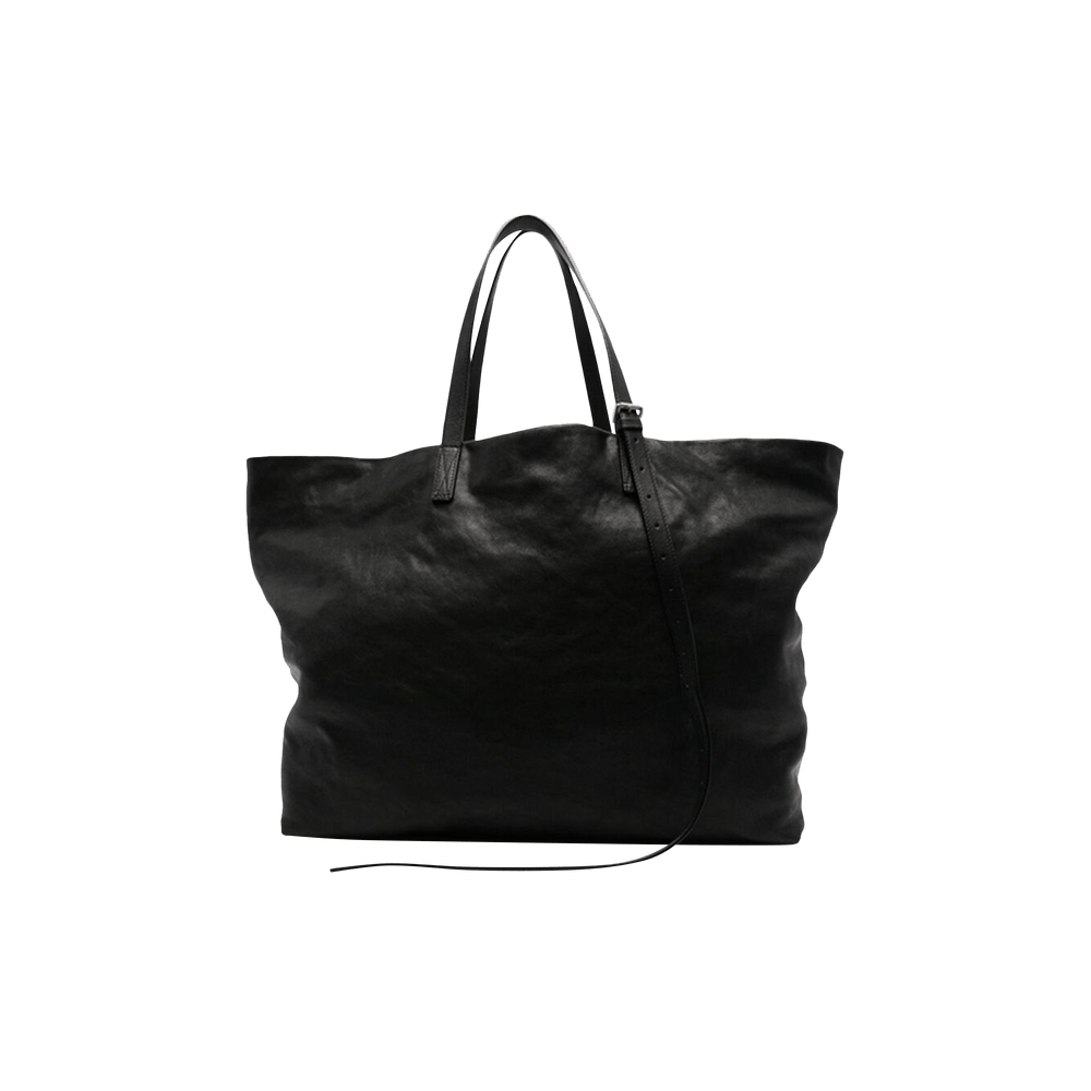 【Ann Demeulemeester】ブラッシュドコットン ボストンバッグ 黒 Buy Ann Demeulemeester Bes Tote Bag 'Black' - CO00 U TB01