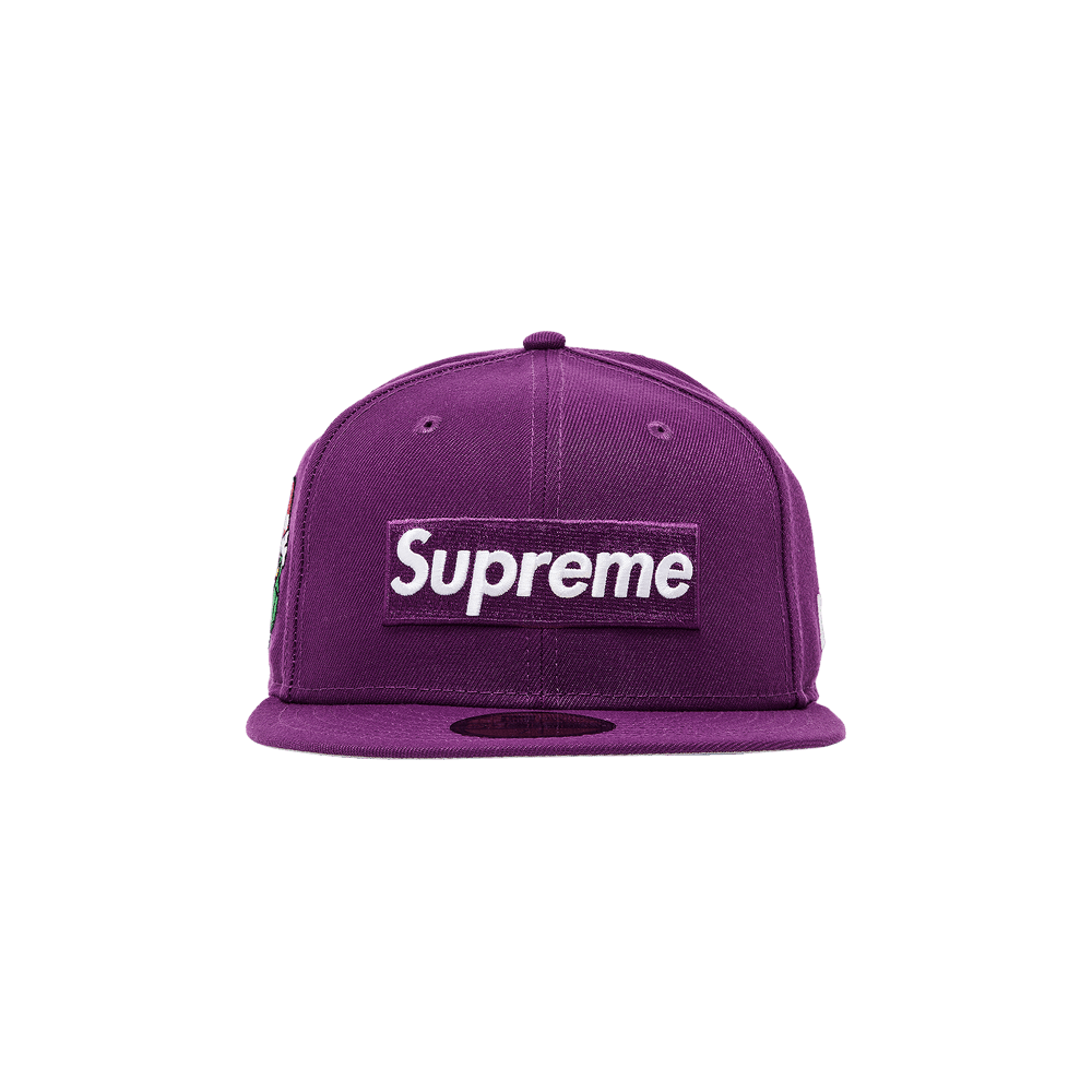 Buy Supreme Grinch Box Logo New Era 'Purple' - FW24H102