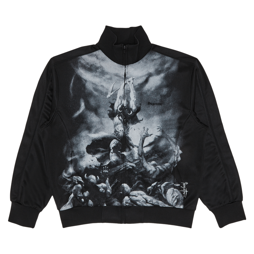 Buy Supreme x Frank Frazetta Track Jacket 'Black' - FW24J109 BLACK | GOAT