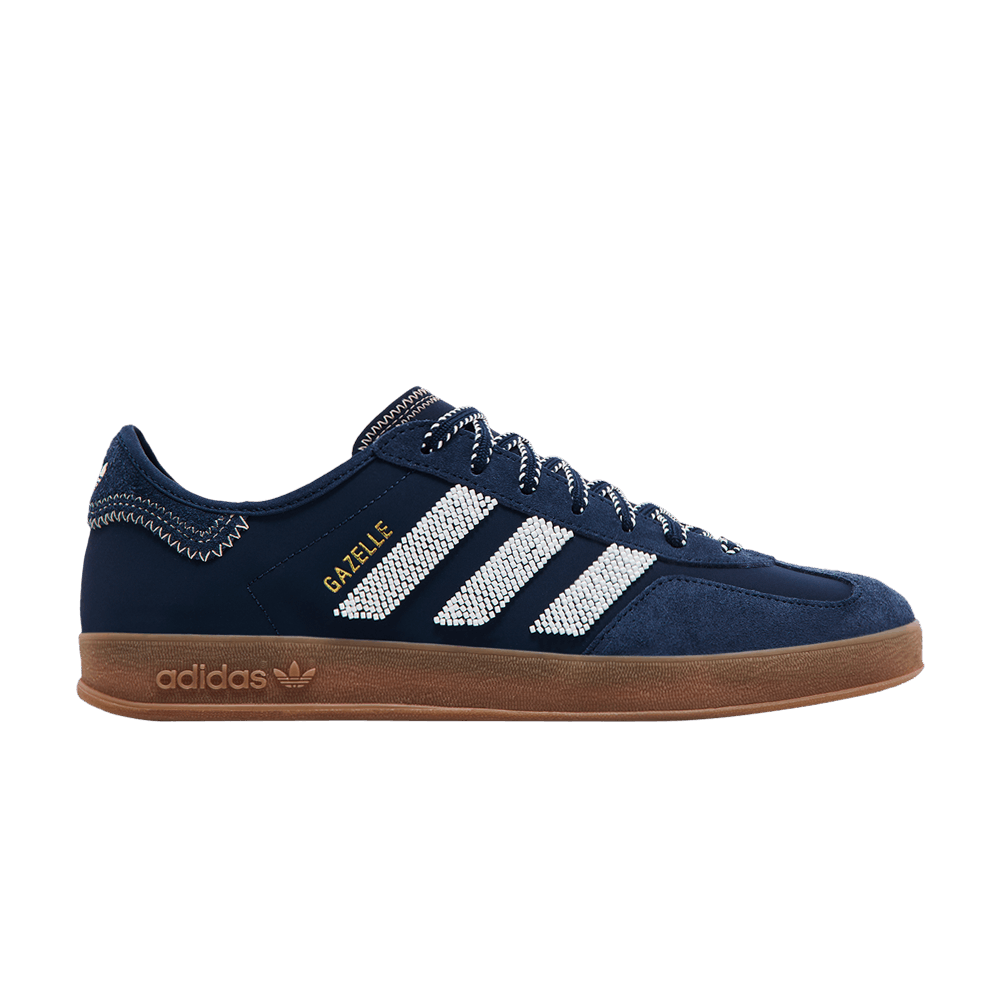 【アディダス】大人気 CLOT X ADIDAS GAZELLE-IH3725 adidas CLOT GAZELLE BY EC CONAVY/OWHITE/GUMM2（アディダス