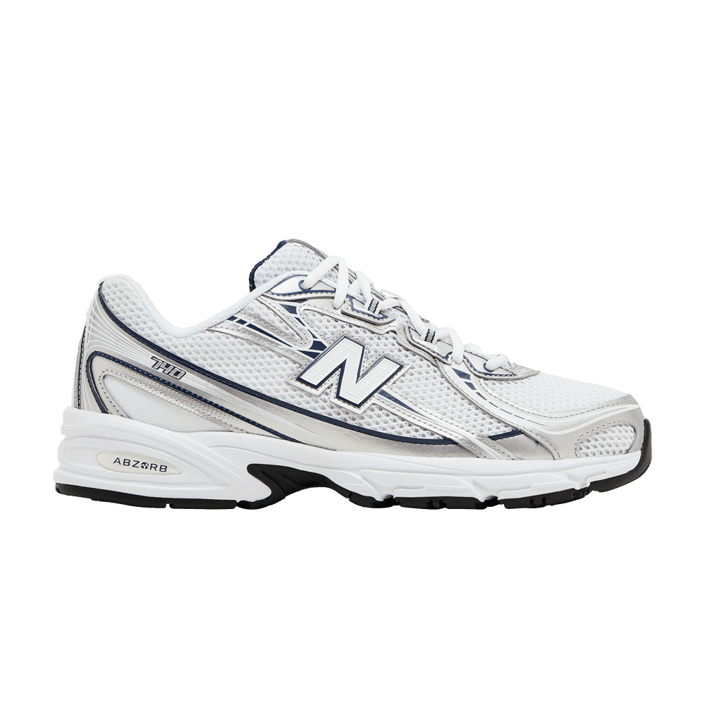 Buy New Balance 740v2 'White Navy Shadow Grey' - U740WN2 | GOAT