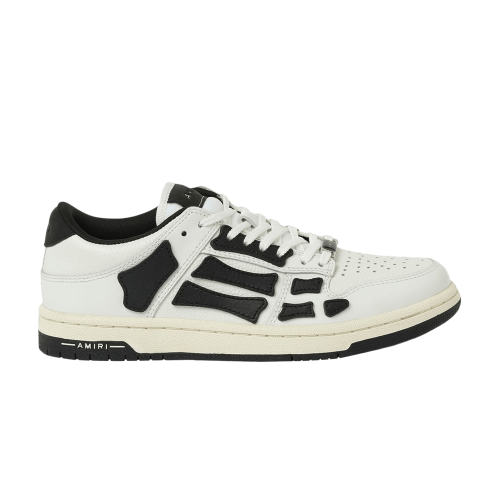 スニーカー AMIRI AWFOSR1082 Sneakers Skel-top low woman's Buy Amiri Wmns Skel Top Low 'White Black' 2024 - AWFOSR1082