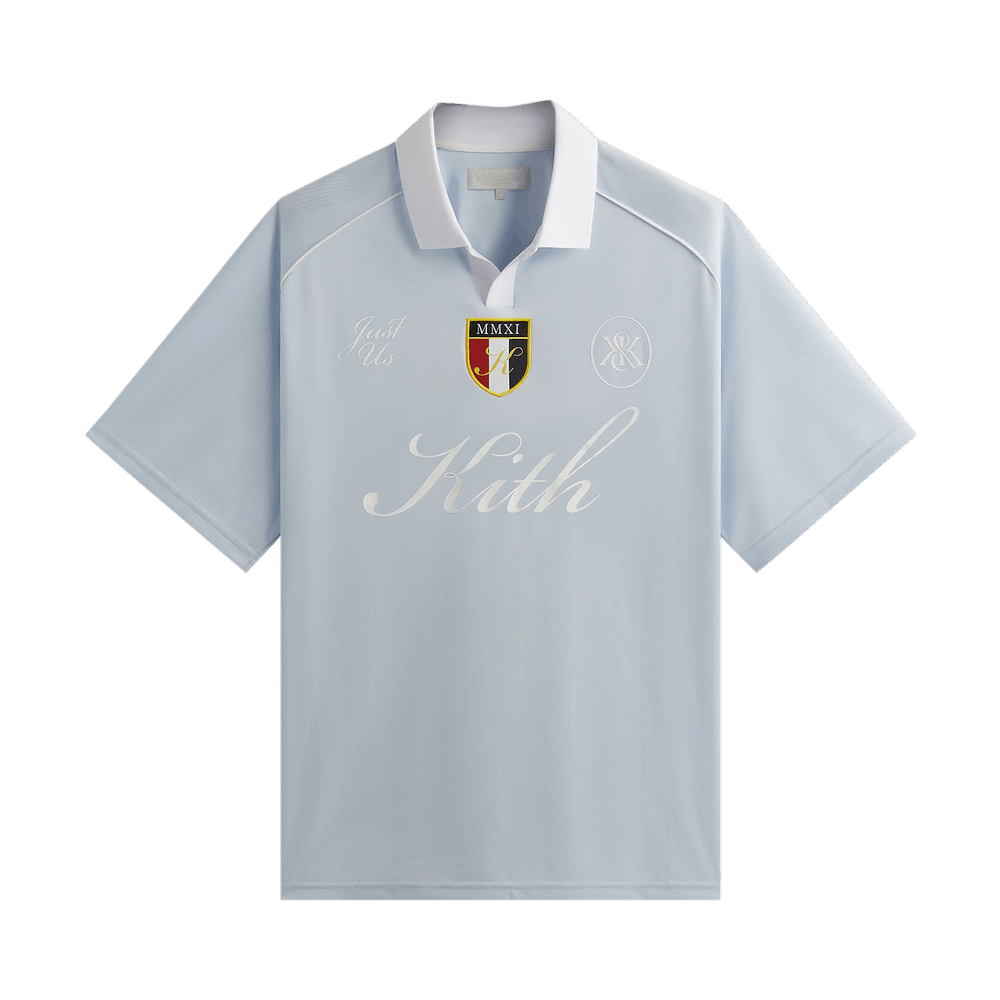 Buy Kith Shadow Stripe Marcel Soccer Top 'Light Indigo
