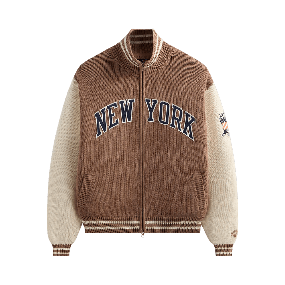 Buy Kith & AVIREX For The New York Knicks Wings Wyona Full Zip