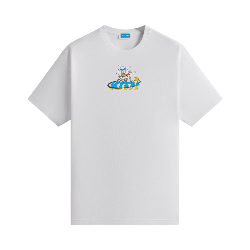 ☆ KITH x DISNEY Donald Duck Astronaut tee コラボTシャツ ☆ Buy Kith x Disney Donald Duck Astronaut Vintage Tee 'White