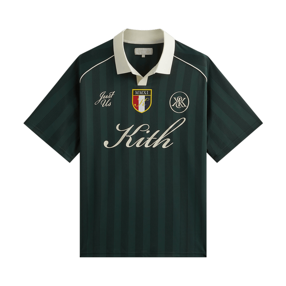 Buy Kith Shadow Stripe Marcel Soccer Top 'Stadium' - KHM033427 302