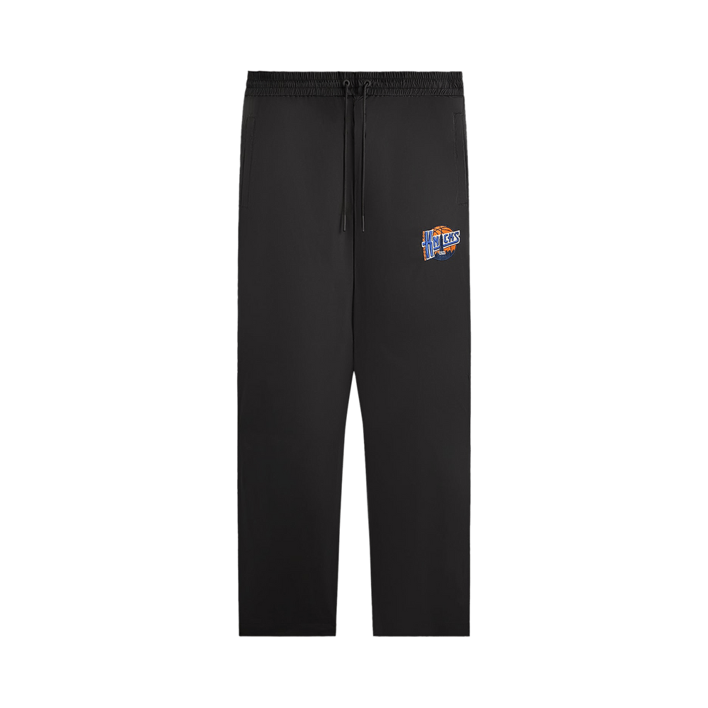 Buy Kith For The New York Knicks Ball Nylon Wide Leg Pant 'Black