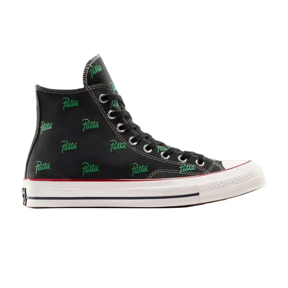 Patta X Converse Chuck 70 High Mini Logo Pack - Black