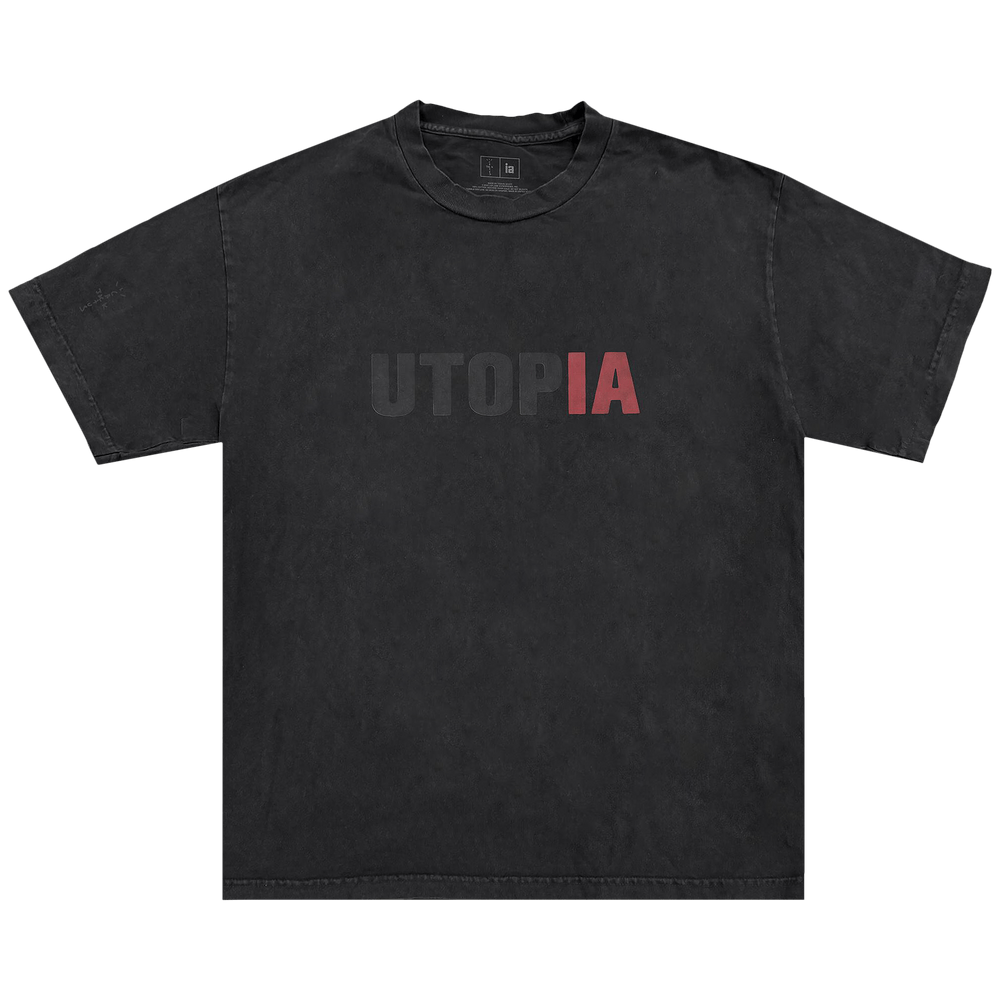 国内発送■CACTUS JACK■UTOPIA THUNDER TEE Travis Scott Cactus Jack Utopia Thunder Tee Black Men's - US