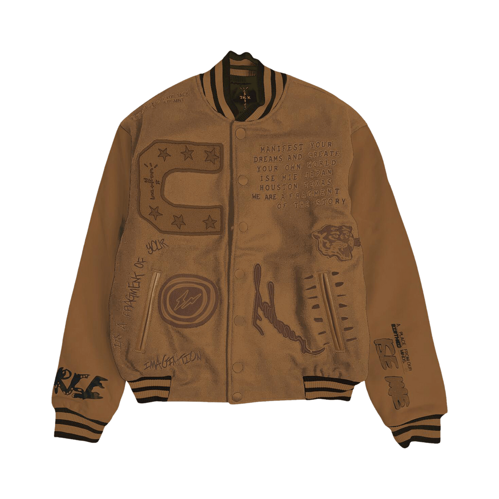 Buy Cactus Jack by Travis Scott x Fragment Manifest Varsity Jacket