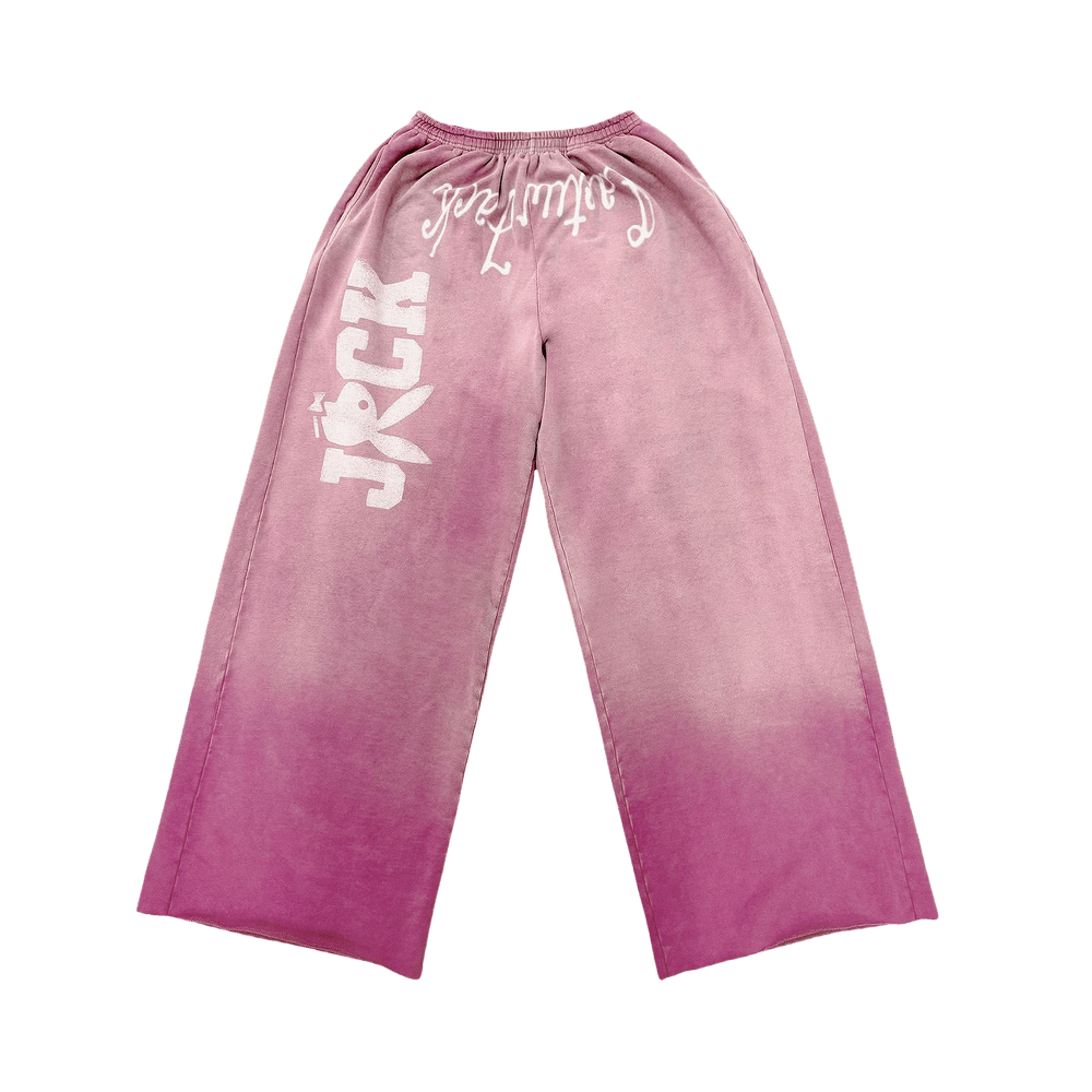 Buy Cactus Jack by Travis Scott x Playboy Sweatpants 'Pink