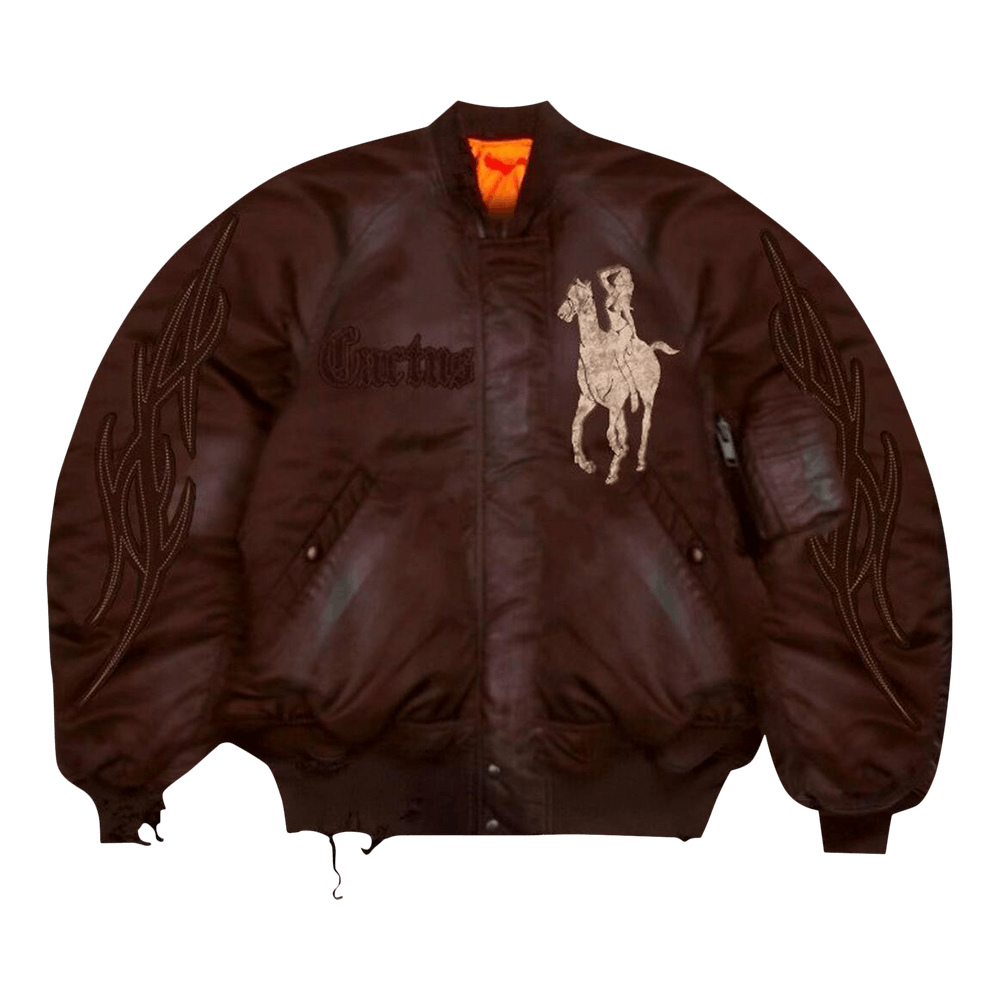 Buy Cactus Jack by Travis Scott x MOWALOLA Houston Bomber Jacket