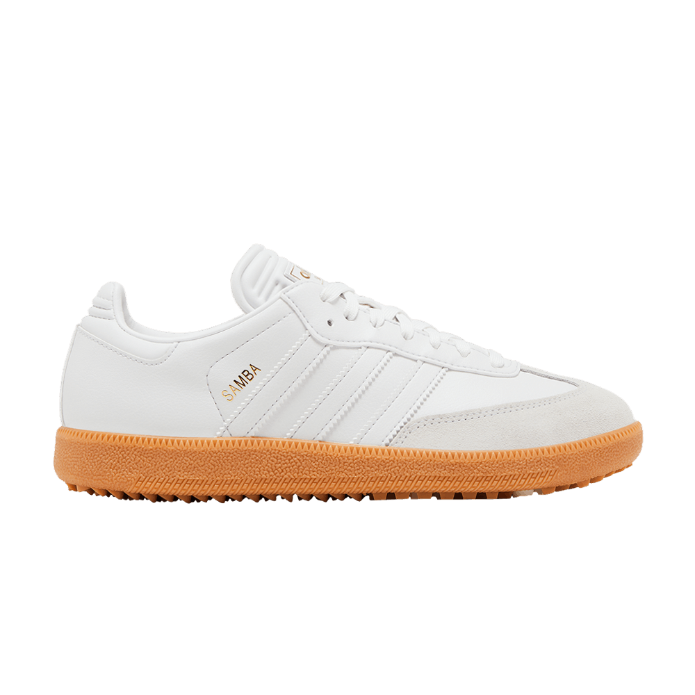 Samba Spikeless Golf Crystal White Gum