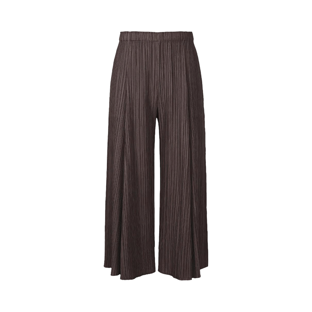 Buy Pleats Please Issey Miyake Mellow Pleats Pants 'Dark