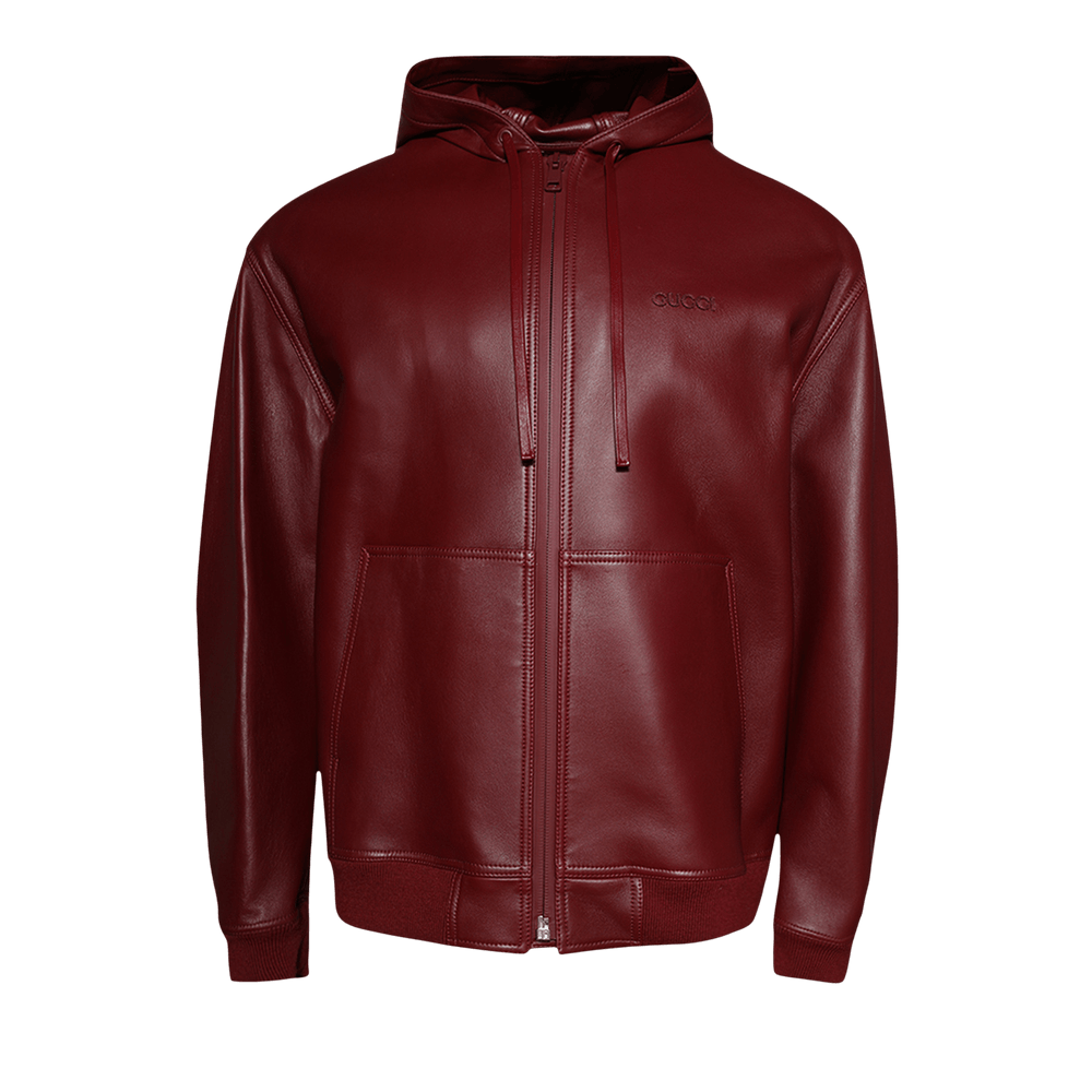 ジャケット GUCCI Gucci rosso ancora technical gabardine jacket Rosso Gucci Gucci rosso ancora technical gabardine jacket