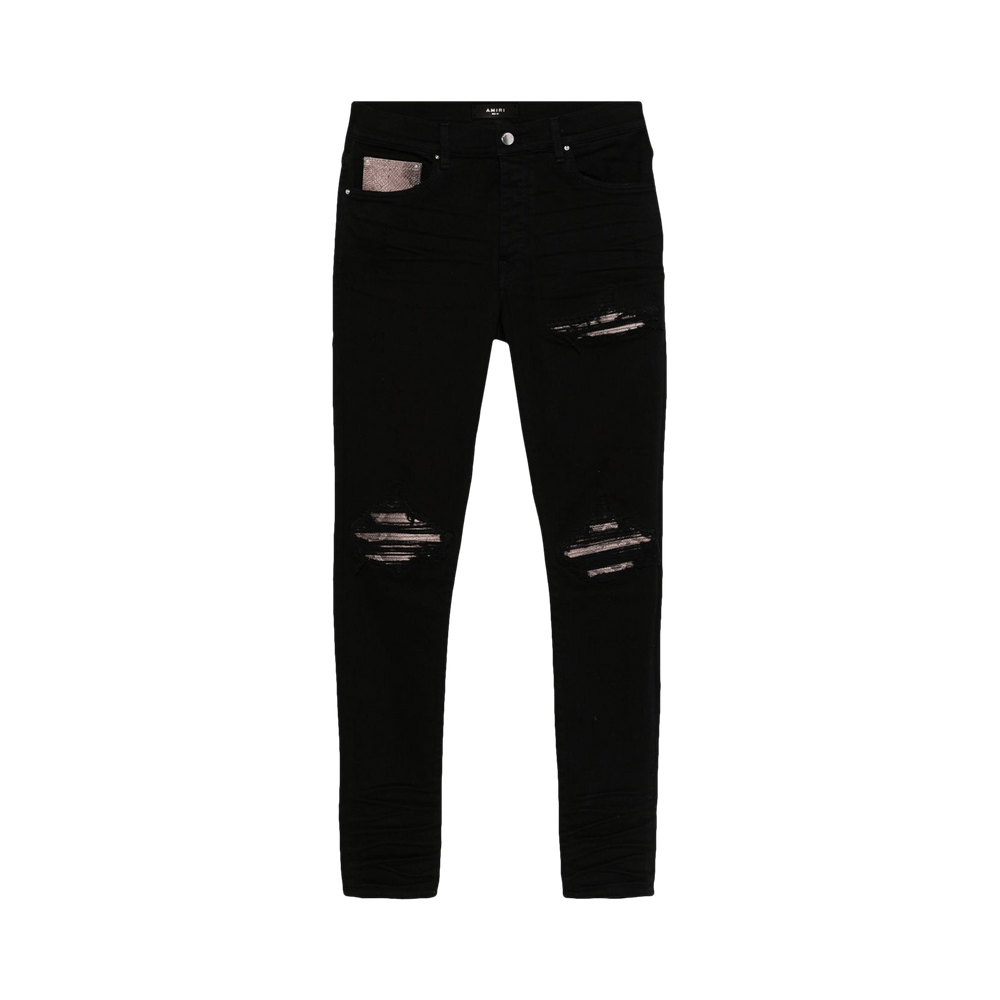 Buy Amiri Snake MX1 Jean 'Black' - AMDNSY1076 BLAC | GOAT Buy Amiri Snake MX1 Jean 'Black' - AMDNSY1076 BLAC | GOAT