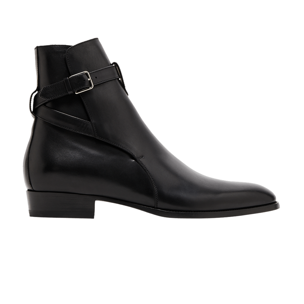 Buy Saint Laurent Wyatt 30 Jodhpur Boot 'Black' - 663414 1YL00