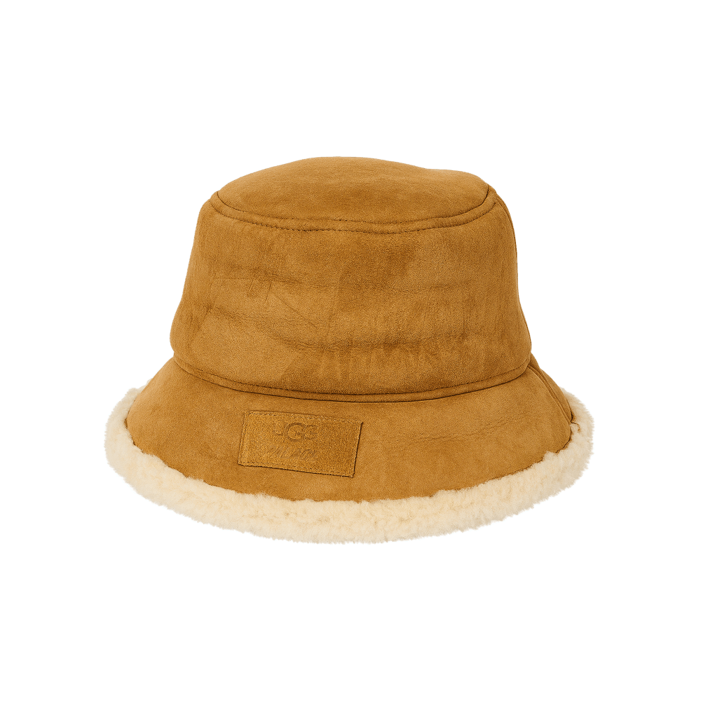 Size l/xl Palace x Ugg Shearling Bucket Hat 'Chestnut'