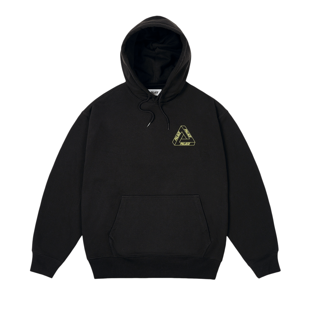 Buy Palace Glow Tri-Ferg Hood 'Black' - P27CS174 | GOAT SA