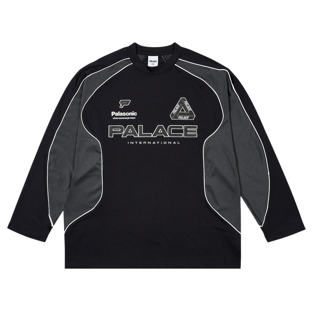 Palace Mesh Team Jersey Black Men's - SS24 - US