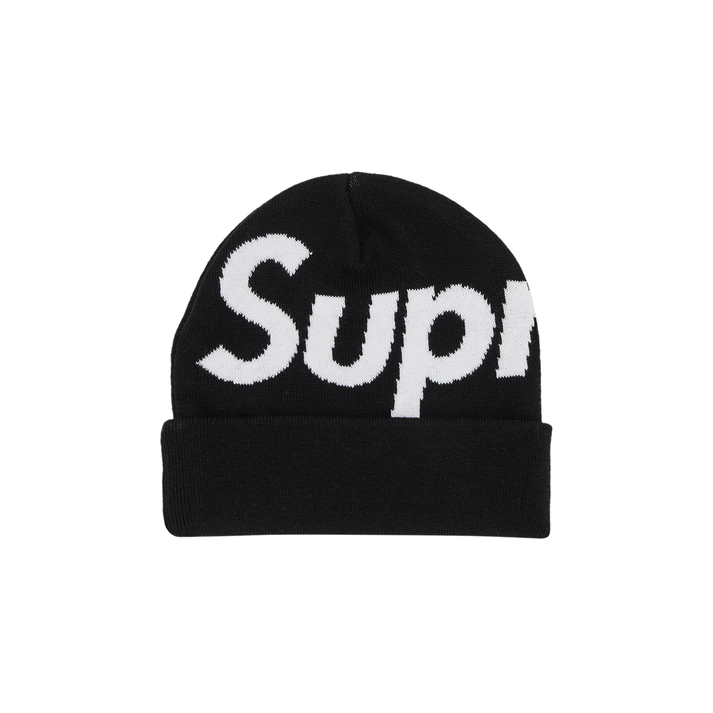 Buy Supreme Big Logo Beanie 'Black' - FW24BN21 BLACK | GOAT