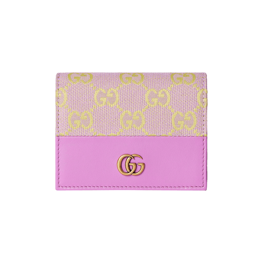 Buy Gucci Bifold Card Case 'Lilac/Yellow' - 783118 FADAR 8741 | GOAT