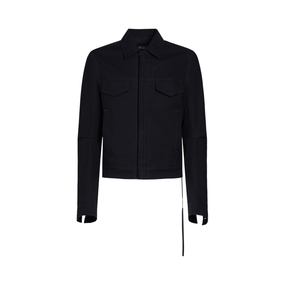 ジャケット・アウター ANN DEMEULEMEESTER COAT SHAMBLE BLACK Ann Demeulemeester black long double breasted coat with sheepskin