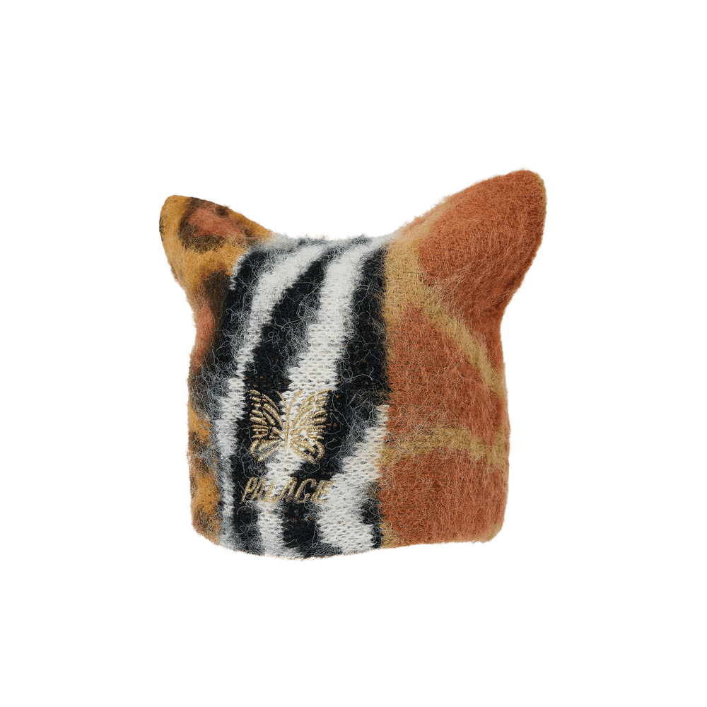 Buy Palace x Needles Hairy Square Beanie 'Multi Animal' - P27NDBN002 | GOAT