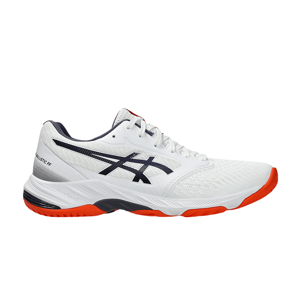 Asics Netburner Ballistic FF 3 White Indigo Fog