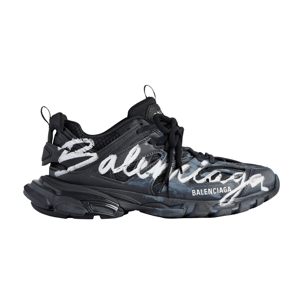 Balenciaga Track Sneaker Signature - Black White