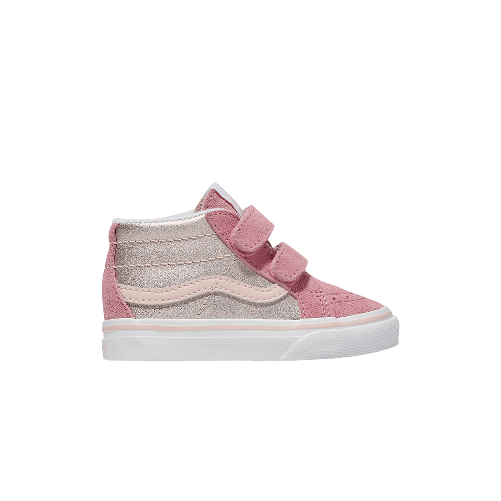 Vans Sk8-Mid V Toddler Metallic Pink