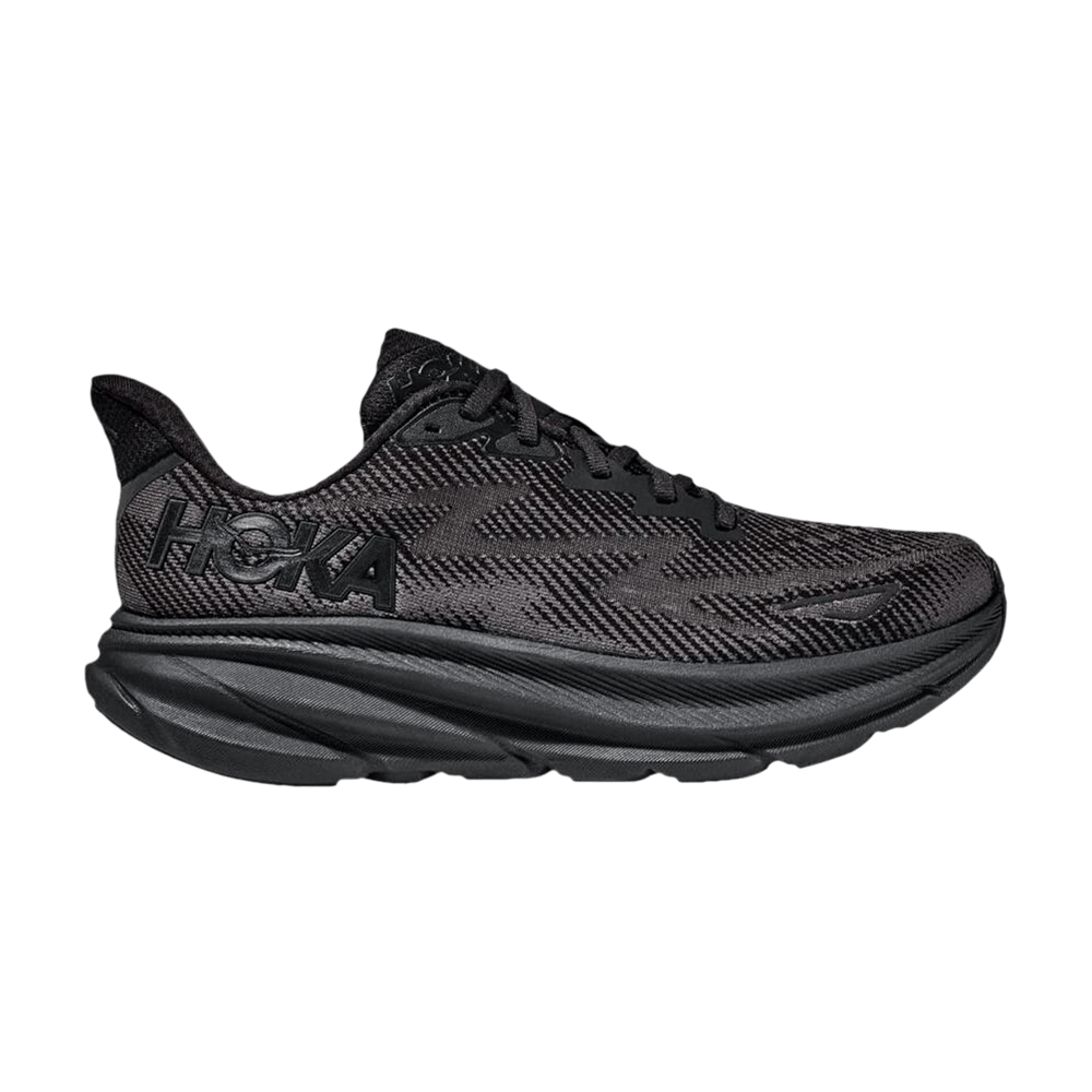 Hoka Clifton 9 2e Wide Triple Black