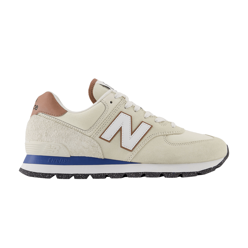 Buy New Balance 574 Rugged 'White Brown' - ML574DWW | GOAT