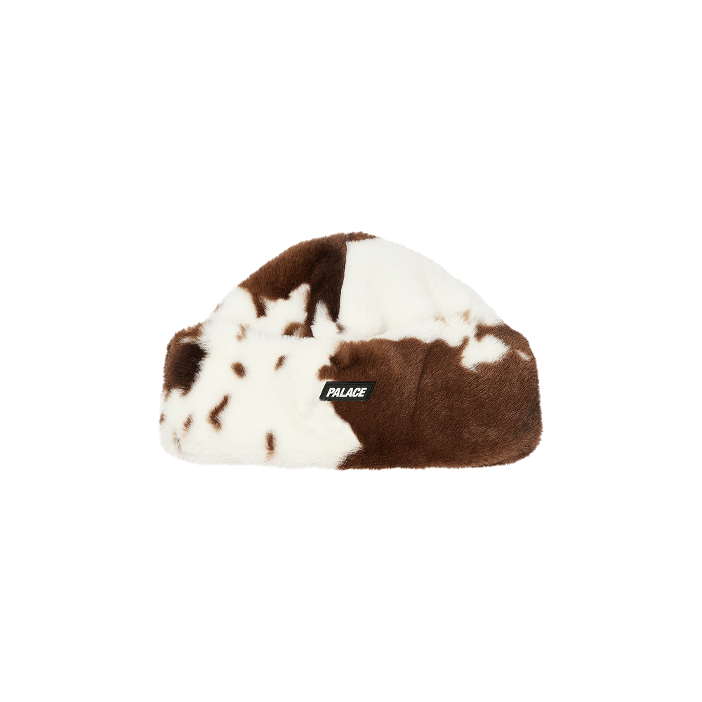 Buy Palace Teddy Beanie 'Cow' - P27BN074 | GOAT
