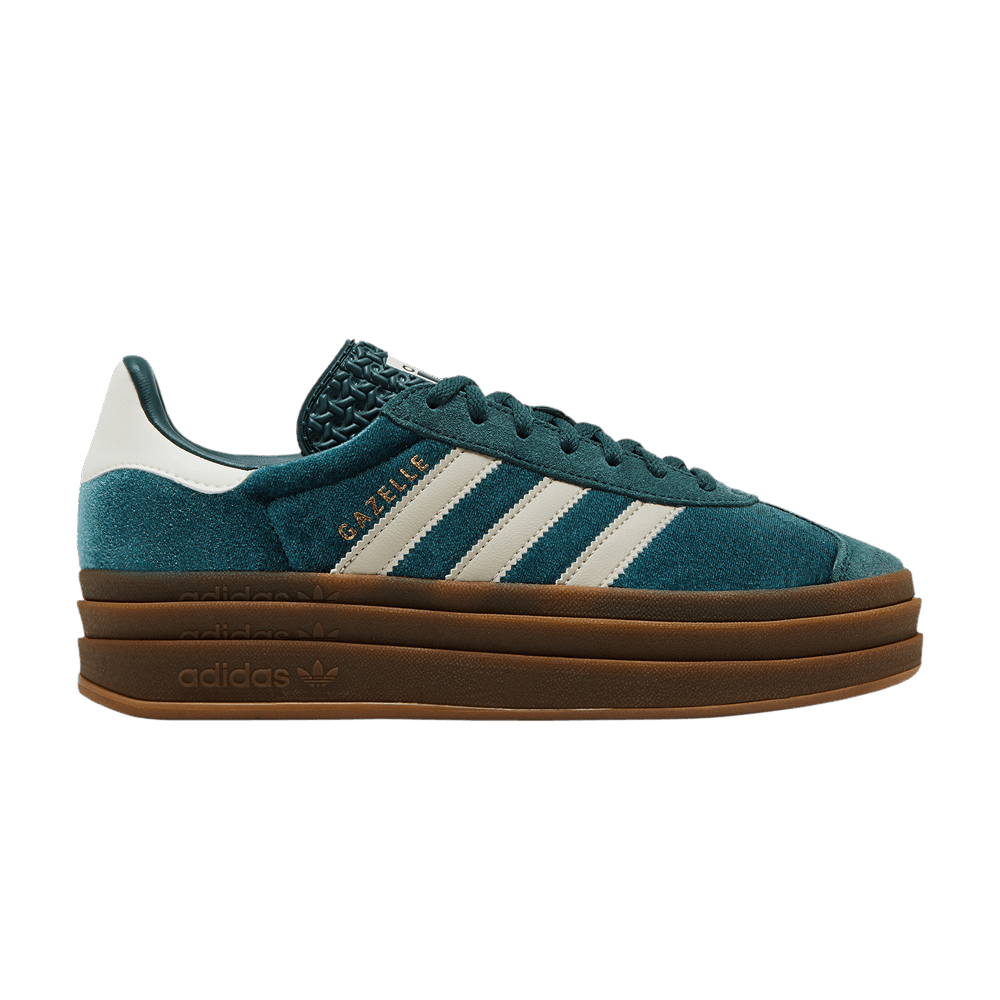 Buy Wmns Gazelle Bold Mineral Green Velvet IG4391 GOAT CA