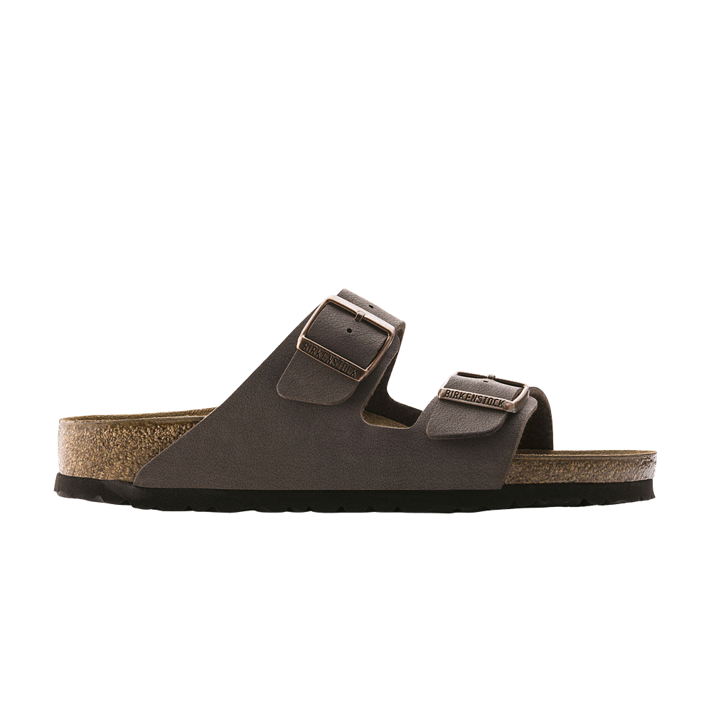 Buy Birkenstock Arizona Birkibuc Narrow 'Mocha' - 0151183 | GOAT