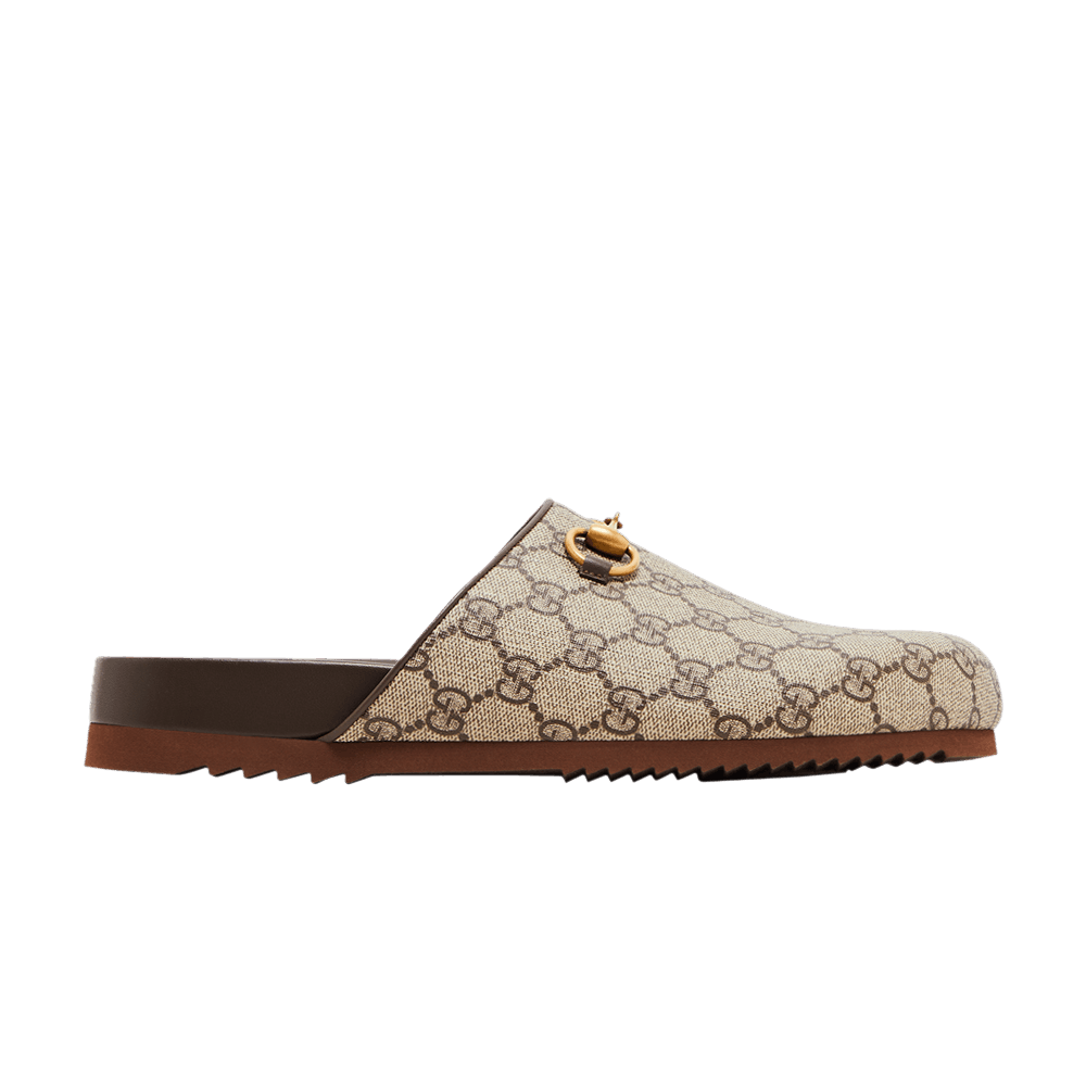 【激安大特価！】 Horsebit Wmns Gucci Buy Slipper Beige - Supreme 'GG 靴
