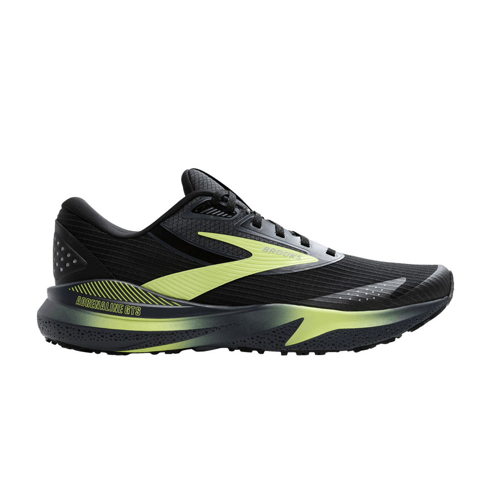 Brooks Adrenaline Gts 24 Weatherized Black New Yellow