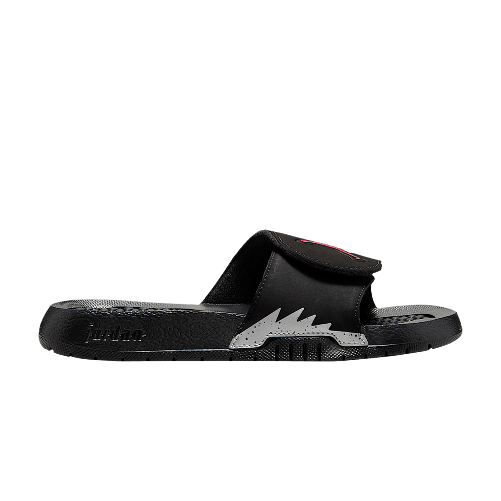 Air Jordan Hydro 5 RETRO Slide Gs 'black Metallic'