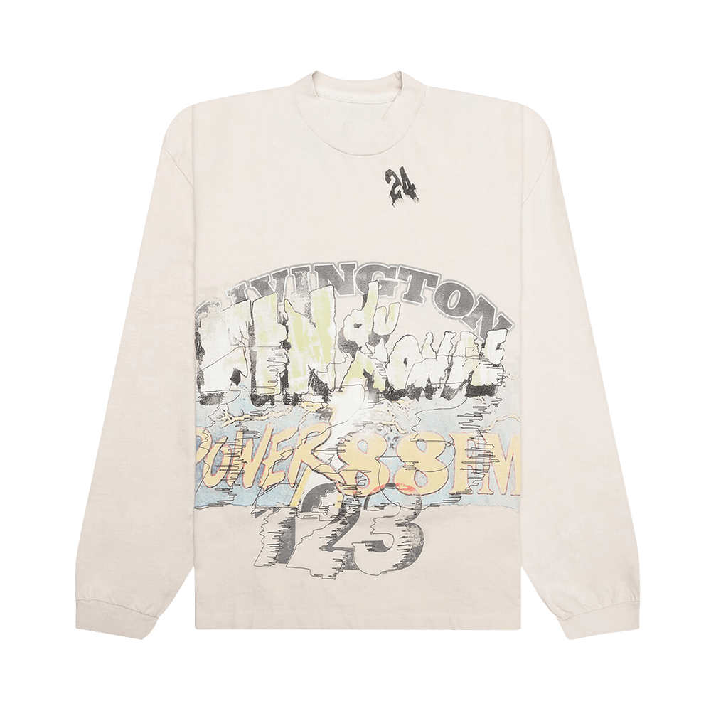 【RIVINGTON ROI REBIS】Fin Du Monde L/S Tシャツ RIVINGTON roi Rebis FIN DU MONDE L/S TEE - VINTAGE WHITE