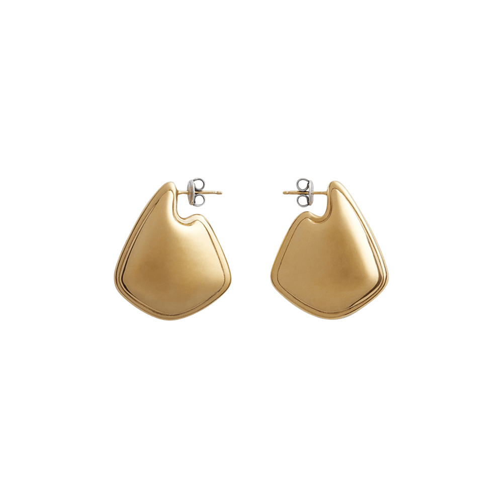 【関税込み】Bottega Veneta ゴールド Twist ピアス Buy Bottega Veneta Twist Earrings 'Silver/Yellow Gold