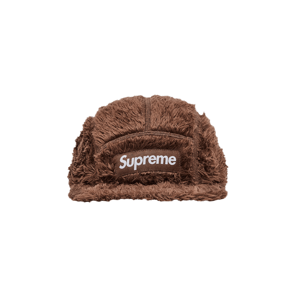 Buy Supreme Fuzzy Camp Cap 'Brown' - FW24H104 BROWN | GOAT