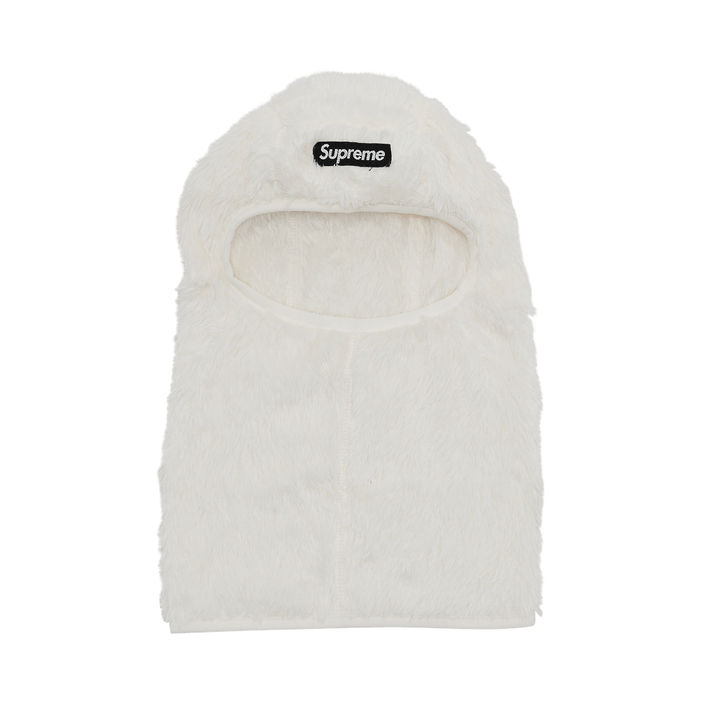 Buy Supreme Fuzzy Balaclava 'White' - FW24H76 WHITE | GOAT