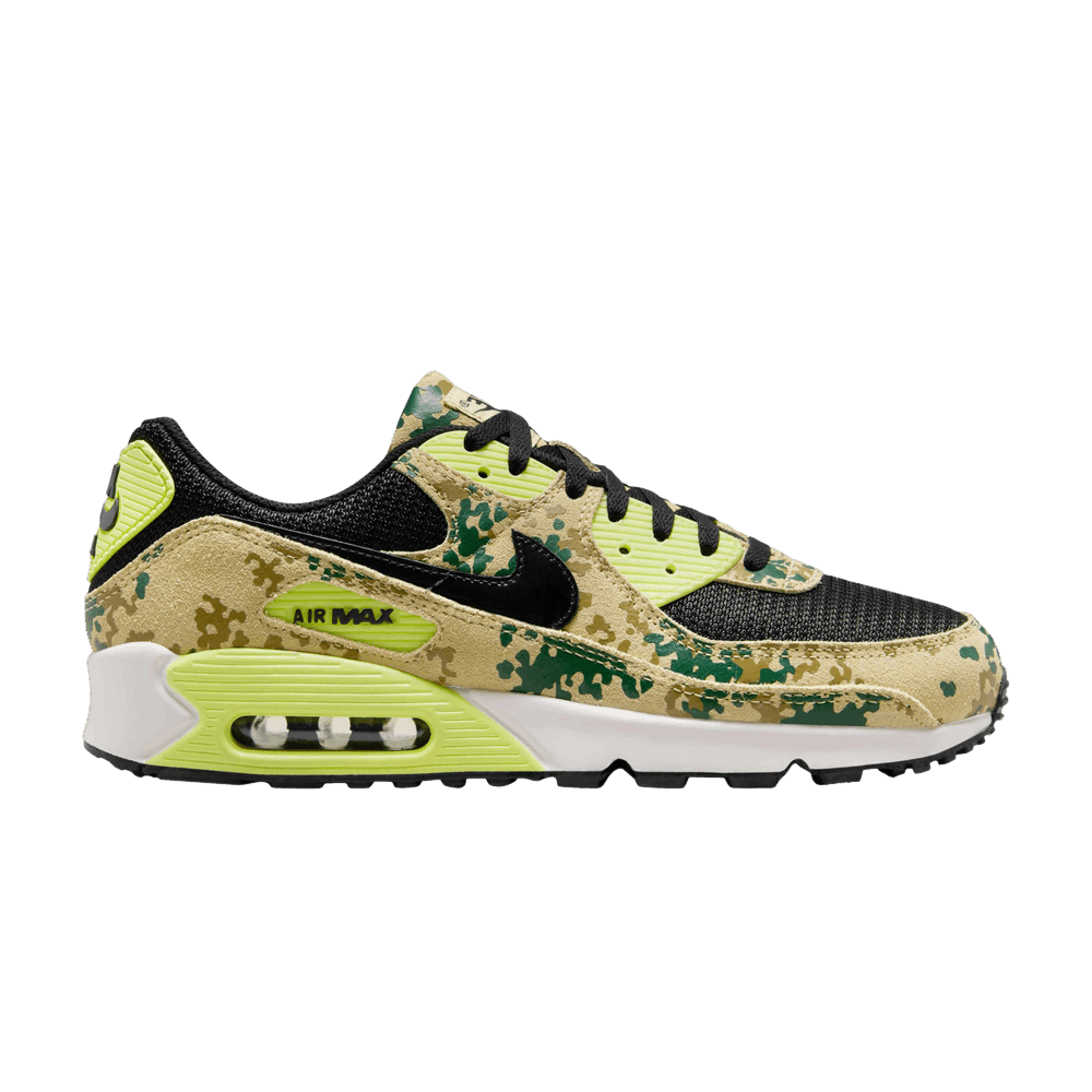 Air Max 90 Premium Camo Pack - Gold Light Lemon Twist