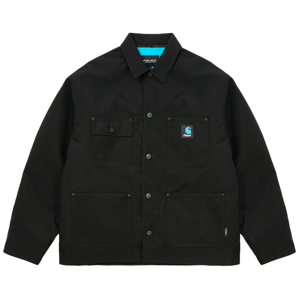 Buy Palace x Carhartt WIP Chore Coat 'Black' - I035338 BLAC Buy Palace x Carhartt WIP Chore Coat 'Black' - I035338 BLAC