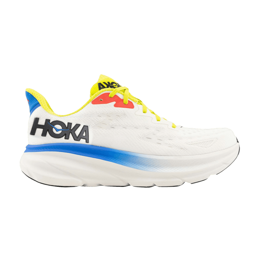 Hoka Clifton 9 Blanc De Blanc Virtual Blue